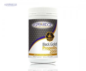 Aspen Ridge 爱睿智 黑金蜂胶软胶囊 300粒 Aspen Ridge 爱睿智 黑金蜂胶软胶囊 300粒